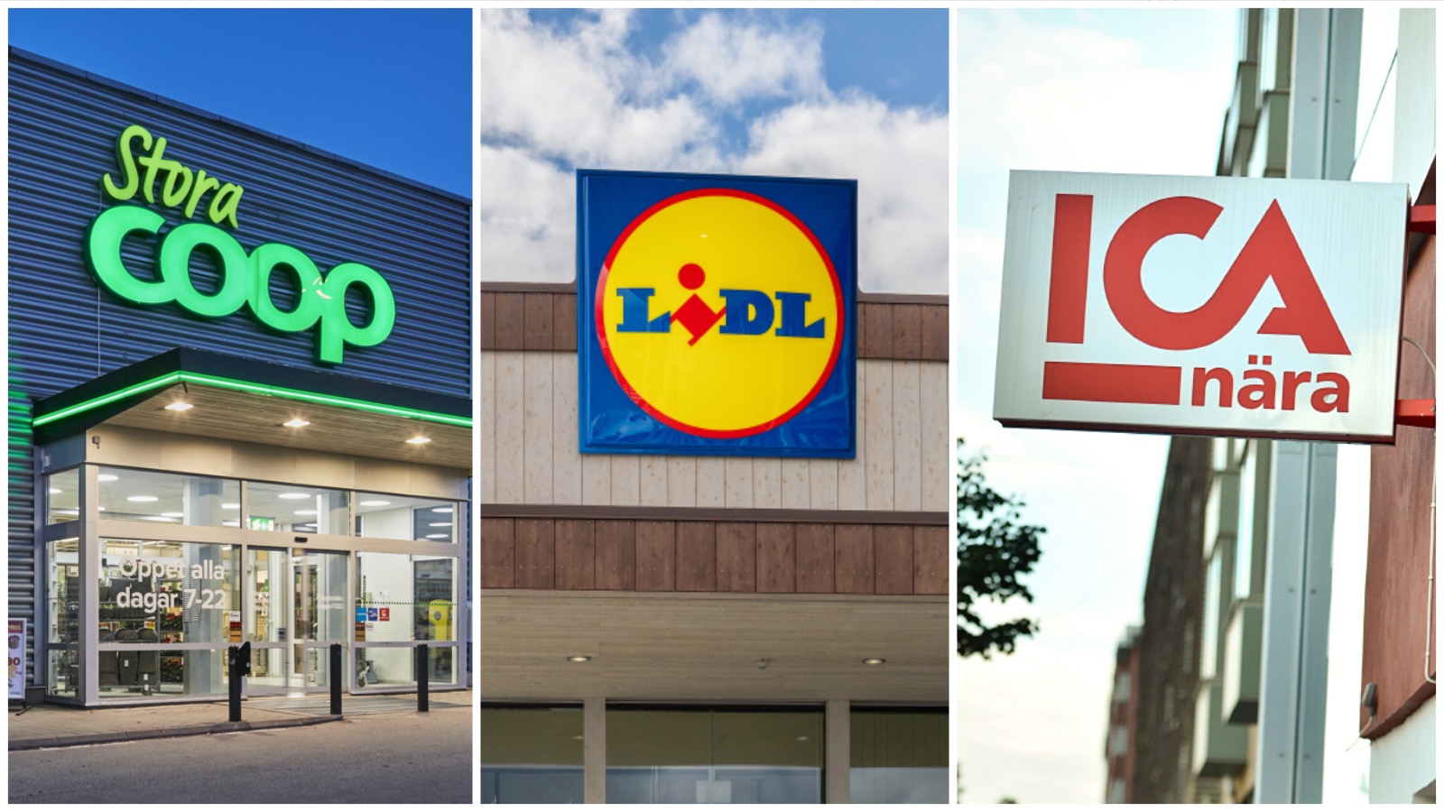 H R Utklassas Lidl Av Ica Och Willys Nu Se